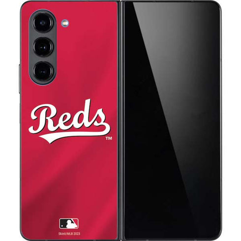 MLB Cincinnati Reds Alternate/Away Jersey Galaxy Z Fold5 5G Skin